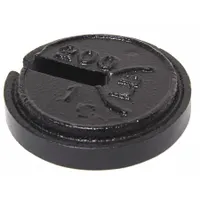 RICE LAKE WEIGHING SYSTEMS Calibration Weight: 1 lb Nominal Mass, Slotted Calibration Wt, 7, 1lb (MPN 10168)