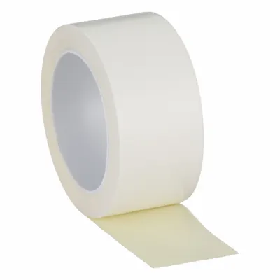 3M Sealing Tape: 1 in Wd, 5 yd Lg, 9.5 mil Thick, White, Polyethylene Film - Preservation Sealing Tape