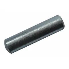 Replacement pin for DAYTON brand material handling equipment. Designed to fit models 6W804G and 6W804H. Used to secure or align components in industrial material handling applications.