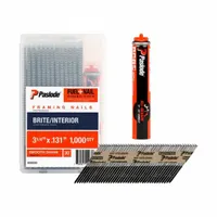 PASLODE Framing Nails,3 1/4" L,Plain,PK1000: Framing Nails, Offset Round, Smooth, Steel, 1,000 PK (MPN 650535)