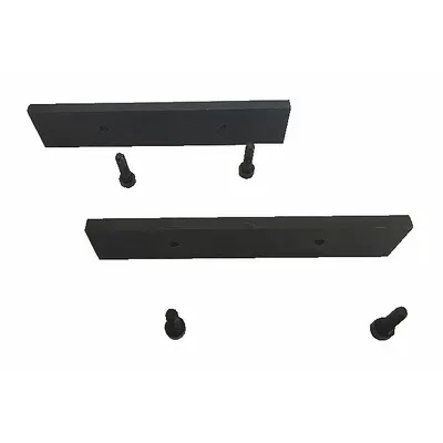 WESTWARD Replacement Jaw: Works with 10D732/10D736 (MPN GGS_45846) - Screw-In Vise Jaw Caps