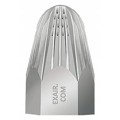 EXAIR Air Gun Nozzle: For 1216, Aluminum/Zinc, 3 5/8 in Extension Lg - Exair Air Gun Nozzles