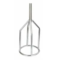 BN PRODUCTS USA Mixing Paddle: Single-Paddle, All Viscosity, M14 Threaded, 24 in Lg, 4 23/32 in Dia (MPN BNR009-120)
