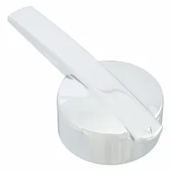 The ZURN Z7000-LH is a single-handle assembly with a polished chrome finish, designed as a replacement handle for bathtubs and showers. It is used to replace worn or broken handles, restoring faucet operation. Compatible product type is not specified.