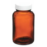 APPROVED VENDOR Sampling Bottle: 125 mL, 38-400 mm, Amber, Semi-Volatile Organics, 24 Bottles (MPN 3UDD6)