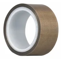 TAPECASE Cloth Tape: 4 in Wd, 5 yd Lg, 4.7 mil Thick, Silicone, Polyethylene Coated Cloth, Brown