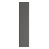ASI GLOBAL Partition Column: Plastic Polymer, Pebble, Black, 82 in Ht, 18 in Wd, 1 in Thick (MPN 40-90871853-9205)