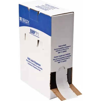 BRADY BM-30-427 Wraparound Label - Brady Precut Label Rolls