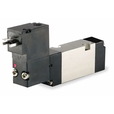 ARO Solenoid Air Control Valve: Four-Way / Two-Position, Base-Mounted Body - ARO Sierra Series Directional Control Valves