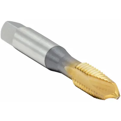 OSG Spiral Point Tap: 5/16"-18 UNC, 3B, 2 Flute, Plug Chamfer - General Purpose Spiral-Point Taps