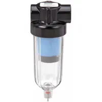 SPEEDAIRE Pneumatic Oil Filter: Coalescing, 1/4 in NPT, 0.01 micron, 6.5 cfm, Plastic Bowl