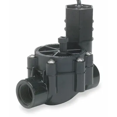 RAIN BIRD Straight Control Valve: 125 psi Max Working Pressure, 1" FNPT, 5 in Ht - Sprinkler Valves