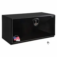 BUYERS PRODUCTS Underbody: Underbody Truck Box, Single Drop-Down Door Door, 18 in Overall Dp, Black (MPN 1752805)