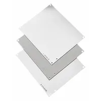 HOFFMAN Interior Panel: Back Panel Panel, 45 in Overall Ht, 33 in Overall Wd, Steel, Galvanized (MPN A48P36G)