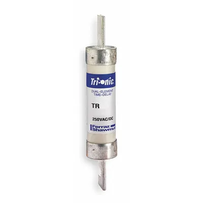 MERSEN Fuse: Class RK5, TR-R Series, Time-Delay, 80 A, 250 V AC, 250 V DC - Time-Delay Blade Fuses