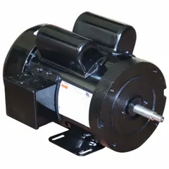 Totally enclosed fan-cooled motor designed for straight centrifugal pumps. Operates on 115/230V AC and is compatible with manufacturer models 4ZA35A and 4ZA49A. Suitable for water circulation, irrigation, and fluid transfer applications.