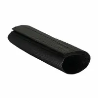 RHINO Hose Protection Wrap: 4 in Dia, 20 ft Lg, Black, Nylon, Hook-and-Loop Closure, 1.7 mm Thick (MPN RW-4.00-20)