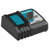 MAKITA Battery Charger: Single-Port Charging, For 18V DC, 6 Ah Charged in 1-Hour, 120V AC, Maktrak (MPN DC18RC)