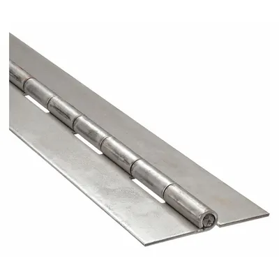OEM Steel Full Surface-Mount Piano Hinge, 48 in Leaf Height, 2 in Leaf Width - Full Surface-Mount Piano Hinges