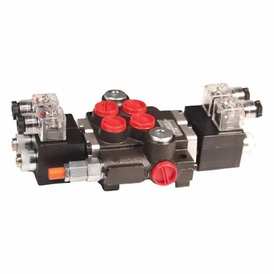 CHIEF Hydraulic Manifold Valve: 21 gpm Max Flow Rate, Three Positions, Outlet/Work - Solenoid-Operated Directional Control Valves