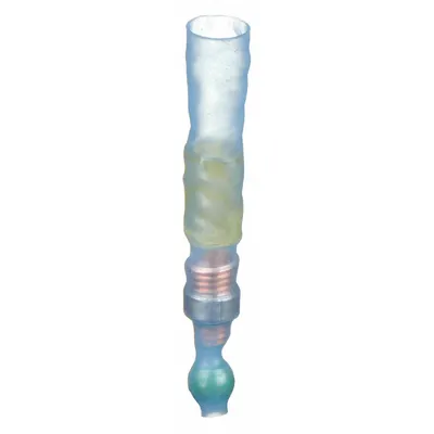 TE CONNECTIVITY Solder-Type Wire Connector: Green, 22 AWG – 18 AWG Wire Size Range, 600 V - Solder Connectors