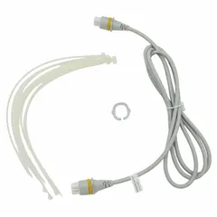 This head actuator is a replacement part for Joerns Care Bari10A series healthcare beds. Constructed of gray plastic, it enables adjustment of the bed's head section to support patient positioning and caregiver access.