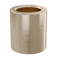Sleeve Bearing: Bronze, SAE 841, 12 mm Bore, 18 mm OD, 20 mm Lg, 49,938 lb/sq in-fpm Max PV, 10 PK (MPN AAM1218-20B)