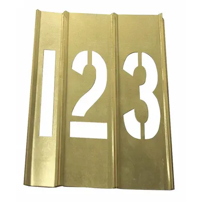 OEM APPROVED VENDOR Brass Interlocking Stencil Set - Brass Interlocking Stencil Sets