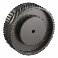 CONTINENTAL Gearbelt Pulley: Plain, 8 mm Pitch, For 64 mm Belt Wd, 80 Teeth, 1/2 in Bore Dia (MPN P-80S-MPB)