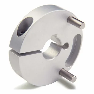 RULAND MANUFACTURING Controlflex Coupling Hub: 1.5° Angular Misalignment, 0.04 in Axial Motion - Single Insert Hubs for Keyed Shafts