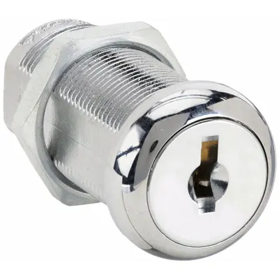 DELTA LOCK Cam Lock: Std Keyed Cam Lock, Keyed Alike, Zinc Die-Cast - Keyed Cam Locks
