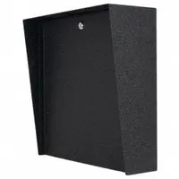 PEDESTAL PRO Outdoor Housing: 16 in Overall Ht, Black, Cover Housing, 6 in x 16 in, Black (MPN MC-CS-16-E)
