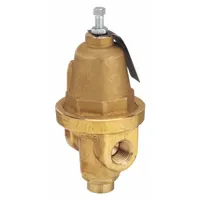 CASH VALVE Pressure Regulator: FNPT x FNPT, 3/8 in x 3/8 in, Brass, 75 psi to 200 psi, 180°F (MPN A360BWSZSNBS01-E5-0138)