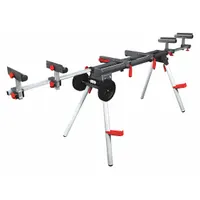 PROTOCOL Miter Saw Workstation: 123 5/8 in Lg, 57 13/16 in Wd, 40 1/2 in Ht, Protocol (MPN 67105-G)