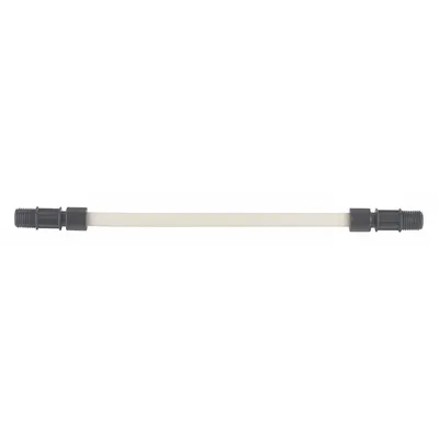 STENNER Pump Head Tubing: Santoprene, 1/4 in x 10 in, 100 psi Max. Pressure, NPT - Replacement Tubes for Peristaltic Pumps
