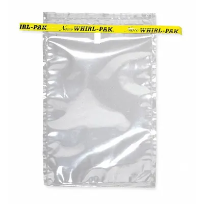 WHIRL-PAK Sampling Bag: Std, Sterile, 24 fl oz Capacity - oz, 710 mL Capacity - mL - Standard Sterilized Bags