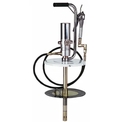 LIQUIDYNAMICS INC. Air Drum Pump: 60:1, 48 oz/min Max. Flow Rate, 150°F Max. Fluid Temp. - Grease Dispensing Piston Drum Pumps