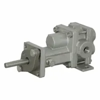 PULSAFEEDER Rotary Gear Pump Head: 316 Stainless Steel, 1/4" FNPT, Metal Alloy, 316 SS, 1/2 hp Req. (MPN GC2-ACT-KKU)