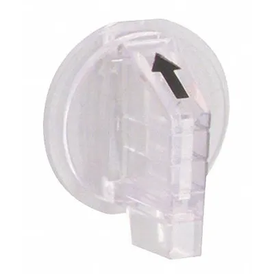 SCHNEIDER Selector Switch Knob: 30 mm Compatible Switch Size, Short Lever - Heads for Selector-Switch Operators