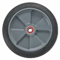 MAGLINER Wheel: 8 in Overall Ht, 250 lb Load Capacity, 8 in H x 2 in W, 8 in Overall Lg, Rubber (MPN 10830)