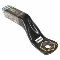 Class IV ball mount for towing trailers, boats, and equipment. Steel construction with powder-coated, rust-resistant finish. Features InterLock One Wrench Tightening System for secure attachment. Overall length 11 1/4 in, compatible with 1 in ball shank diameter