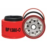 BALDWIN FILTERS Fuel Filter: Spin-On, 3 in Outside Dia, M18-1.50 Thread Size, Paper, BF1380-O