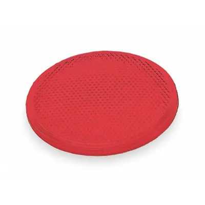 GROTE Reflector: Round, Red, 2 in Overall Lg - Stick On Reflectors