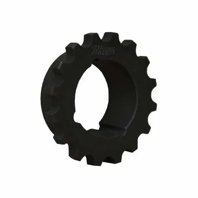 MARTIN Chain Shaft Coupling Hub: 100, Steel, 3 1/2 in Bore Dia, For Keyed Shaft Type - Taper Bushed Bore Coupling Sprockets