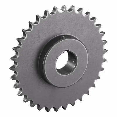 TRITAN Roller Chain Sprocket: 60, For 3/4 in Chain Pitch, 1 3/4 in Bore Dia, 34 Teeth - Size 60 Fixed-Bore Roller Chain Sprockets
