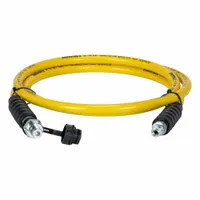 Hydraulic Hose: 3/8 in ID, NPTF x CH604, 10 ft Lg, 3/8 in x 3/8 in Fitting Size, Thermoplastic (MPN HC7310)