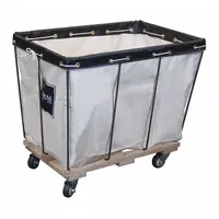 ROYAL BASKET TRUCKS Basket Truck: 16.9 cu ft, 600 lb, 36 in L x 26 in W x 27 1/2 in H, White, Wood (MPN G12-CCX-RVA-3UNN)