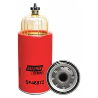 BALDWIN FILTERS Fuel Filter: Spin-On, 4 1/16 in Outside Dia, 4 1/16 in Inside Dia, 1"-14 Thread Size (MPN BF46072)
