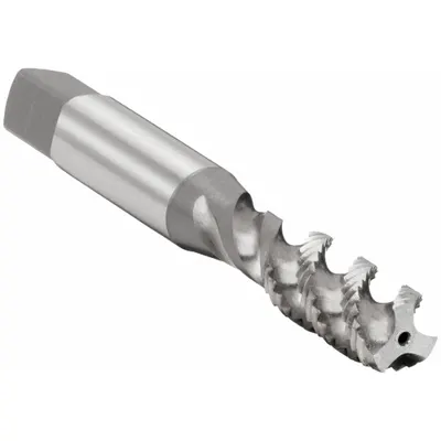 OSG Spiral Flute Tap: 3/8"-24 UNF, 2B, 3 Flute, Bottoming Chamfer - General Purpose Spiral-Flute Taps