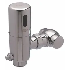 This ZURN automatic flush valve retrofit kit converts manual urinal flush valves to touchless operation. Designed for top-mount installation, it is battery powered and includes all necessary components for upgrading existing urinal flush valves in commercial restrooms.